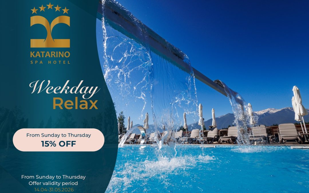 Weekday Relaxation – 15% off from Sunday to Thursday